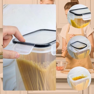 НАБОР ИЗ 24 КОНТЕЙНЕРОВ ДЛЯ ХРАНЕНИЯ ПРОДУКТОВ 3 РАЗМЕРА + НАКЛЕЙКИ И РУЧКА