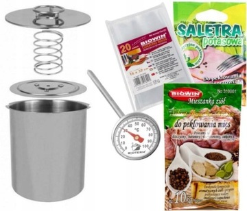 ВЕТЧИНА 3кг НАБОР ТРАВ САЛЕТТЕР ПАКЕТ ТЕРМОМЕТР