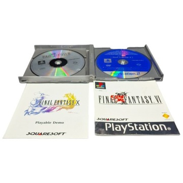 Final Fantasy VI Sony PlayStation (PSX PS1 PS2) + демо-версия Final Fantasy X