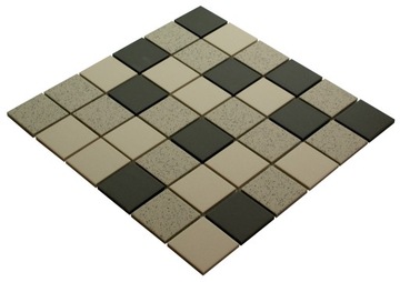 C MOZAIKA ceramiczna MIX BEŻ , płytka dekor beżowy