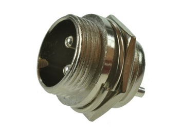 WMIC332-WP Wtyk mikrofonowy na panel (złacze męskie) 2pin