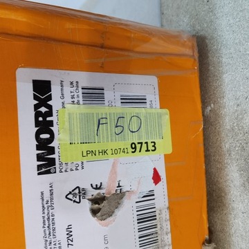 F50 WORX Landroid L1000m2 WR147E.1 20В
