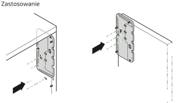 ШАБЛОН ДЛЯ УСТАНОВКИ ЛИФТА HAFELE FREE SPACE