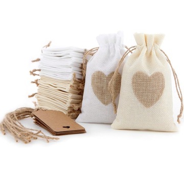 30X ЛЬНЯНАЯ СУМКА ДЖУТОВАЯ СУМКА ДЖУТОВЫЕ СУМКИ 10x15 СМ