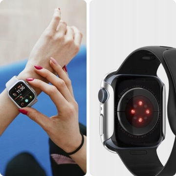 Чехол Spigen для Apple Watch 9/8/7 45мм, рамка-крышка