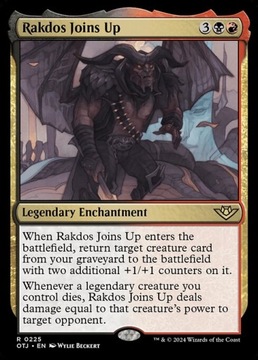 MtG: Rakdos Joins Up (V.1) (OTJ) *foil*