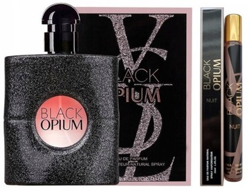 Zestaw Black Opium Luca Bossi Perfumy damskie 85ml + 35ml
