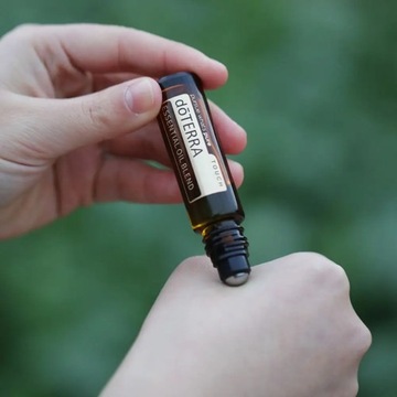 Бутылка эфирного масла doterra, 2 шт., 10 мл, толстая стеклянная бутылка-ролик из янтарного стекла