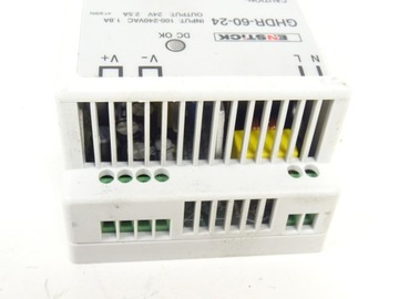 Блок питания рейки 24В/2,5А GHDR-60-24 Enstick