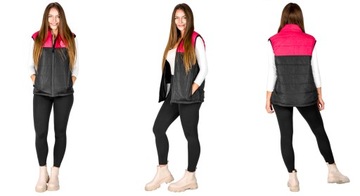 KAMIZELKA PODGRZEWANA BZRĘKAWNIK MĘSKI KOSZULKA PIKOWANY OCIEPLANY XL