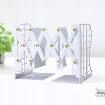 dużej pojemności Regulowane podpórki do książek