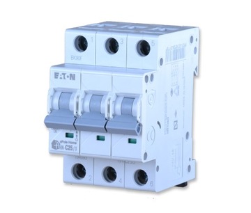 EATON HN-C25/3 WYŁĄCZNIK NADRPĄDOWY 3P C 25A 6kA A