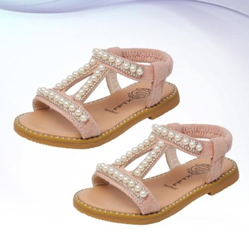 Dziewczęce Buty Dziewczęce Sandały Perły