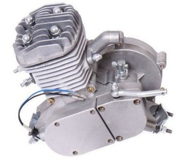 SILNIK ROWEROWY SPALINOWY DO ROWERU 80cm 2T TŁOK 4