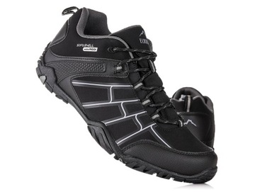 Buty męskie Elbrus BLACK DARK GREY RIMLEY WP Wodoodporne SOFTSHELL