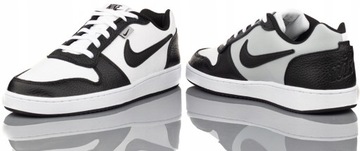 BUTY MĘSKIE SPORTOWE NIKE EBERNON LOW PREM SKÓRZANE AQ1774 102