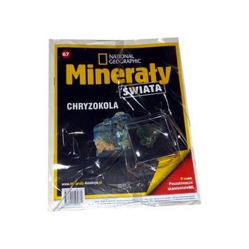 Minerały świata 67 CHRYZOKOLA National Geographic