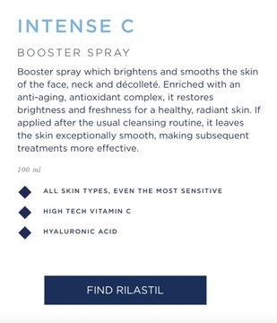 RILASTIL Intense C осветляющий спрей 100 мл