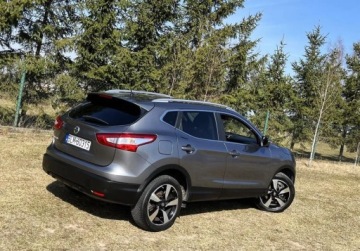 Nissan Qashqai II Crossover 1.5 dCi 110KM 2016 Nissan Qashqai kamera 360 PANORAMA wymieniony rozrzad i olej NAWIGACJA, be, zdjęcie 3