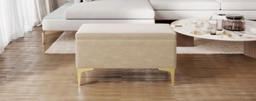 Скамейка, пуф, сиденье для хранения, открывающийся ящик, багажник CANETTI GD - бежевый