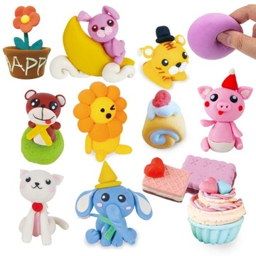 96 ШТ. ВОЛШЕБНЫЙ ПОЛИМЕР PLAYSTINE SENSO FOAM ПЕНА ДЛЯ КОНДИТЕРСКИХ ГЛИН