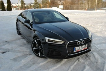 Audi A5 F5 Coupe 2.0 40 TDI 190KM 2019 Audi A5 Oryginał *Biała skóra* ASO * alu, zdjęcie 1
