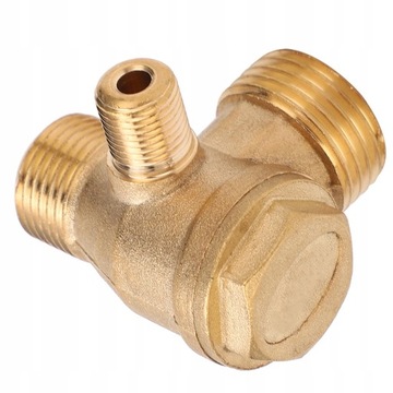 Zawór zwrotny Mosiądz Przyłącze gwintowane