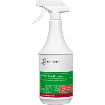 VELOX TOP AF DEZYNFEKCJA POWIERZCHNI GRAPEFRUIT 1L