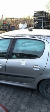 DVEŘE LEVÉ ZADNÍ ETS PEUGEOT 206