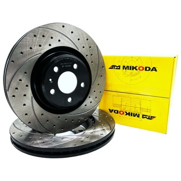 Tarcza MIKODA GT Audi A4 B8 Przód 345mm