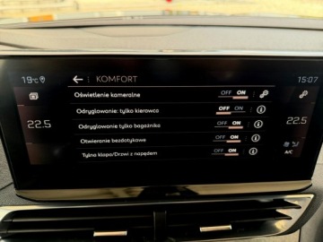 Peugeot 3008 II Crossover Facelifting  1.6 PureTech 180KM 2022 Peugeot 3008 GT LINE kamera skóra NAWI grip, zdjęcie 39