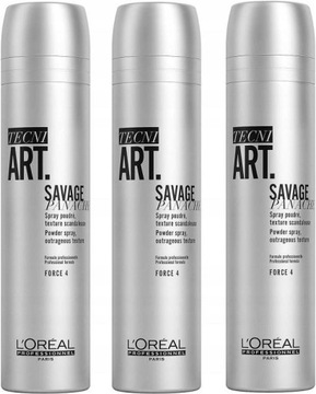 LOREAL TECNI.ART SAVAGE PANACHE 3X250ML ZESTAW