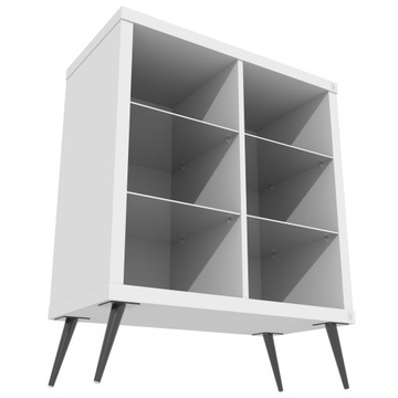 ОПОРА ПОЛКИ 100X, КРОНШТЕЙН ПОЛКИ, ПРОЗРАЧНАЯ РУЧКА