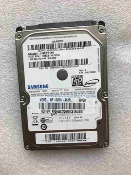 Dysk twardy SAMSUNG HM321HI 320GB SATA II 2,5
