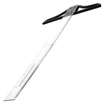 Т-образная канцелярская линейка, двусторонняя.