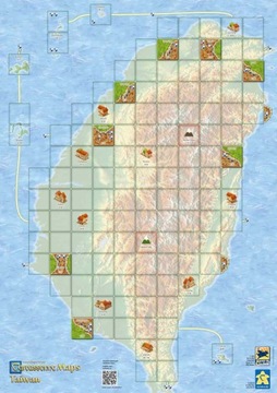 Carcassonne: Mapa Tajwanu (druga edycja)