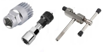 ZESTAW NARZĘDZI KLUCZ DO ŁAŃCUCHA OSI ŚCIĄGACZ