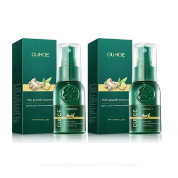 Ginger Hair Growth Spray 30ml miękka gładka trudne naprawy włosów pielęgnac