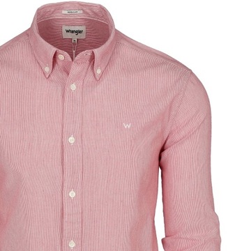 WRANGLER BUTTON DOWN SHIRT REGULAR KOSZULA - M