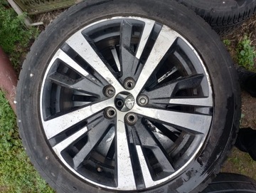 3× DISK HLINÍK PEUGEOT OE 3008 5008 7.5" X 18" 5X108 ET 49