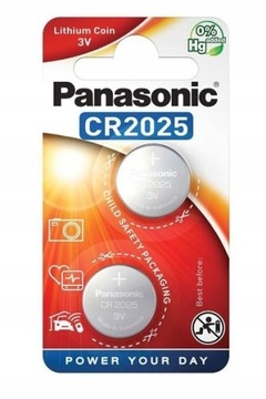 Bateria litowa Panasonic CR2025 2 szt.