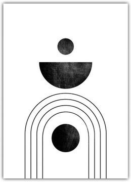 Plakat Balance bez ramy 35x50 abstrakcja Grafika