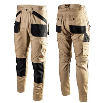 ЛЕТНИЕ РАБОЧИЕ БРЮКИ BRIXTON 50, СЪЕМНЫЕ НОГИ