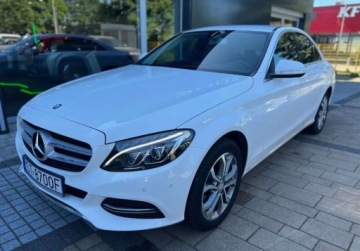 Mercedes Klasa C W205 Limuzyna 180 156KM 2014 Mercedes-Benz Klasa C Salon Polska, skrzynia automatyczna, klimatyzacja, zdjęcie 2