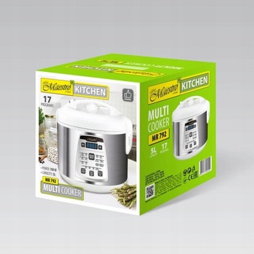 Мультиварка MAESTRO MR-792 17 программ