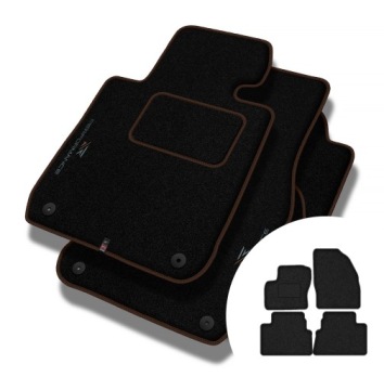 Velurové koberce Performance pro Ford Kuga I 2008-2012 2 stopky, rozteč m