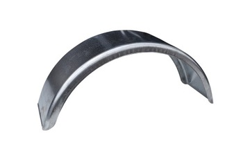 КОМПЛЕКТ 2 x КРУГЛЫЕ МЕТАЛЛИЧЕСКИЕ КРЫЛЬЯ для прицепа КОЛЕСО 14 15 16 ДЮЙМОВ STRONG