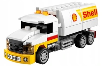 LEGO Cysterna Shell - 40196 - Racers 40196 Shell Tanker ORYGINALNE Klocki