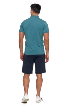 ФУТБОЛКА-ПОЛО МУЖСКАЯ ИЗ ЧАСАННОГО ХЛОПКА ПРЕМИУМ ЛИНИЯ ELEGANT MORAJ M МЯТА