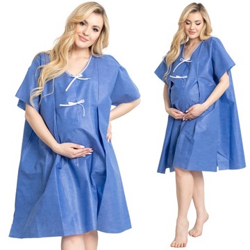 MATODRESS KOSZULA DO PORODU SZPITALA WŁÓKNINY S/M